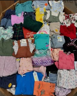 Mixed Kids Clothing Wholesale Pallet — 500 Units, Grade A-B, Ages 0-14 — thumbnail 2