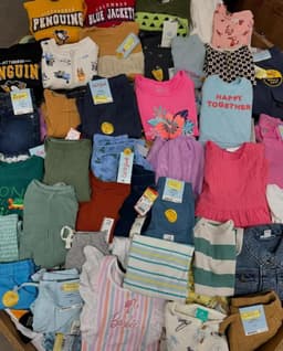 Mixed Kids Clothing Wholesale Pallet — 500 Units, Grade A-B, Ages 0-14 — thumbnail 3