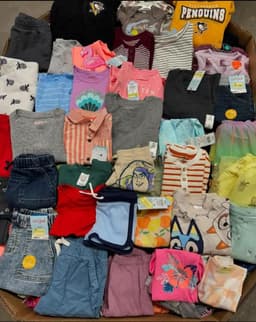 Mixed Kids Clothing Wholesale Pallet — 500 Units, Grade A-B, Ages 0-14 — thumbnail 4