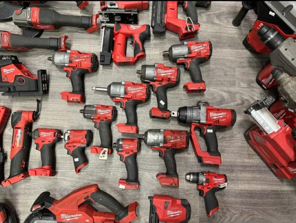 Milwaukee Branded Power Tools Wholesale Pallet — 60 Pieces, Grade A
