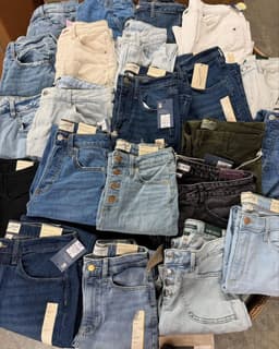 Mixed Brand Jeans Wholesale Pallet — 500 Pieces, Grade A, Levis Diesel Wrangler — thumbnail 4