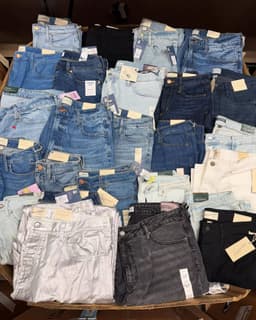 Mixed Brand Jeans Wholesale Pallet — 500 Pieces, Grade A, Levis Diesel Wrangler — thumbnail 5
