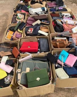 Premium Handbags Wholesale Pallet — 85 Units, Grade A-B, Mixed Styles — thumbnail 1