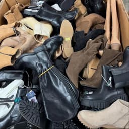 Womens Boots Wholesale Pallet — 100 Pairs, Grade A, Real + Faux Leather — thumbnail 2