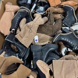 Womens Boots Wholesale Pallet — 100 Pairs, Grade A, Real + Faux Leather — thumbnail 5