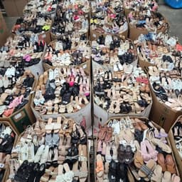 Womens Sandals Wholesale Pallet — 180 Pairs, Grade A, Mixed Styles — thumbnail 1