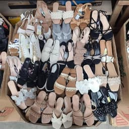 Womens Sandals Wholesale Pallet — 180 Pairs, Grade A, Mixed Styles — thumbnail 3