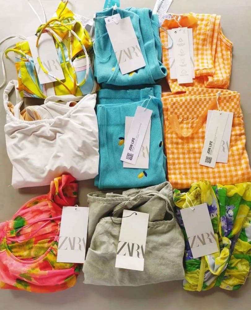 Zara Mixed Clothing Wholesale Pallet — 300 Units, Grade A, Men + Women — image 1