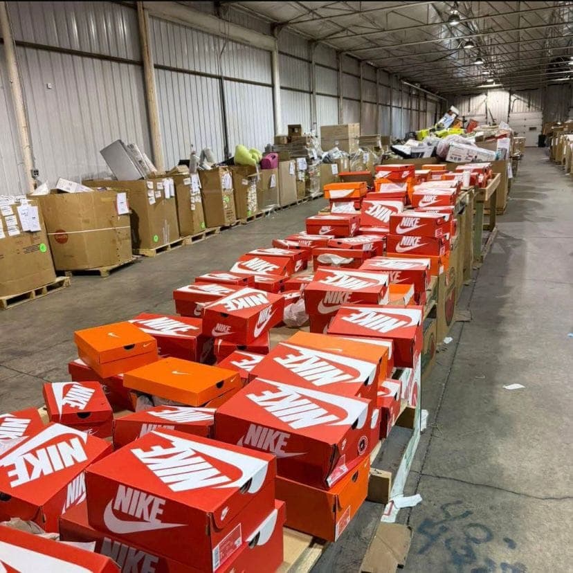 Nike Mixed Shoes Liquidation Pallet — 100 Pairs, Grade A, Boxed — 100 items, Grade A